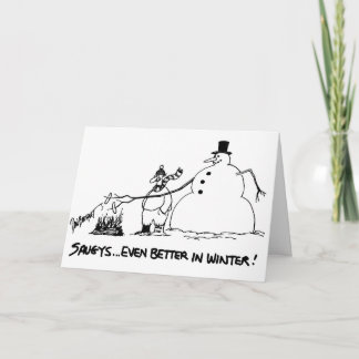 Cartão De Festividades Saugy Christmas Cards