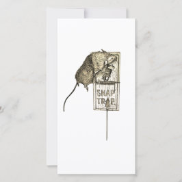 Cartão De Festividades Scammers estar cientes