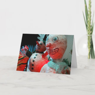 Cartão De Festividades Scary Christmas