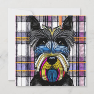 Cartão De Festividades Scottie Dog