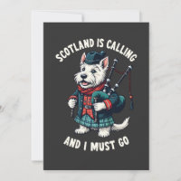 Scottish Terrier Dog Scotland Está Chamando E Eu P