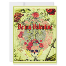 Scull e Rosa Bush Poster