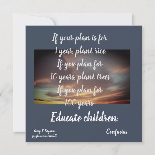 CARTÃO DE FESTIVIDADES SE O SEU PLANO CONFUNDIR (Frente)