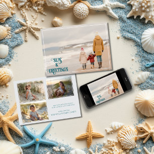 Cartão De Festividades Seas e Saudações
