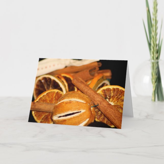 Cartão De Festividades Seasonal Smellies Christmas Card (Frente)