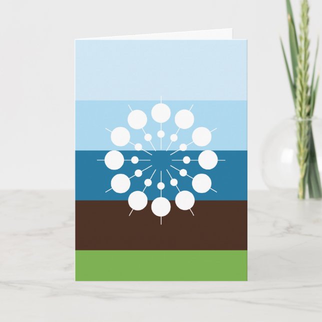 Cartão De Festividades Season's Greetings (Frente)