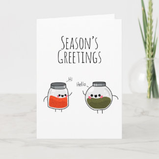 Cartão De Festividades Seasons Greetings Cute Funny Christmas Card