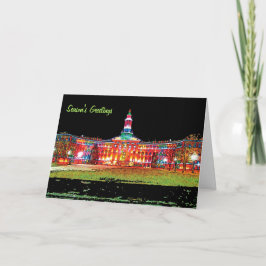 Cartão De Festividades Season's Greetings, Denver, CO City & County Bldg.