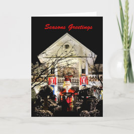 Cartão De Festividades Seasons Saudações