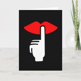 Cartão De Festividades Secret Admirer