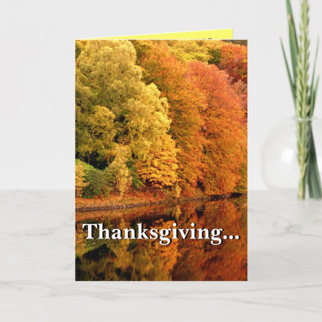 Cartão De Festividades Seja grato a Ele Psalm 100 (Frente)