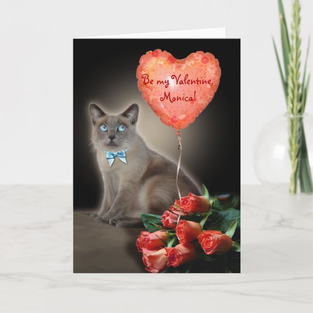 Cartão De Festividades Seja meu Namorados, (seu nome) (Frente)