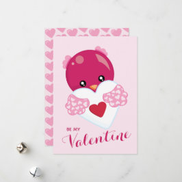 Cartão De Festividades Seja meu Vale dos Amores Pombinhos Coração Dia dos