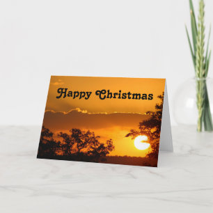 Cartão De Festividades Selati Sunset Card
