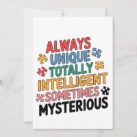 Sempre Único Totalmente Inteligente, às vezes