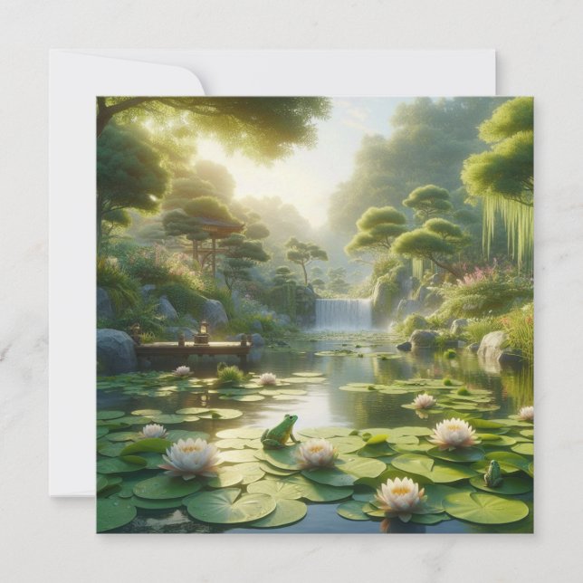 Cartão De Festividades Serenity (Frente)