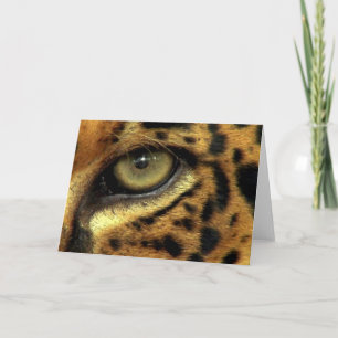 Cartão De Festividades Série da espécie em vias de extinção do CAT GR