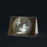 Cartão De Festividades Shake It Up!<br><div class="desc">One of the odder moments I can recall of childhood was one halloween when it snowed while we were trying to trick-or-treat. And now for some reason,  I always expect it to snow. And if it doesn’t,  the holiday spirit will find another way…</div>