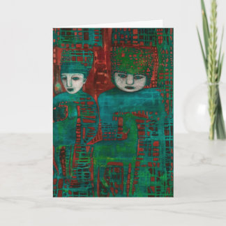 Cartão De Festividades Shall the Meek Greeting Card