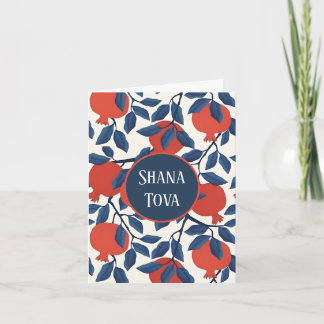 Cartão De Festividades Shana Tova Pomegranate