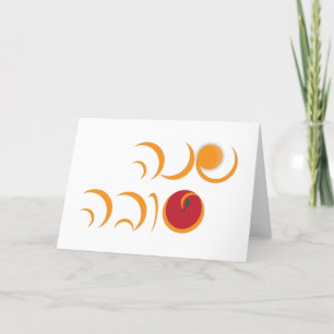 Cartão De Festividades Shanah Tova - Saudação Hebraica de Rosh Hashanah
