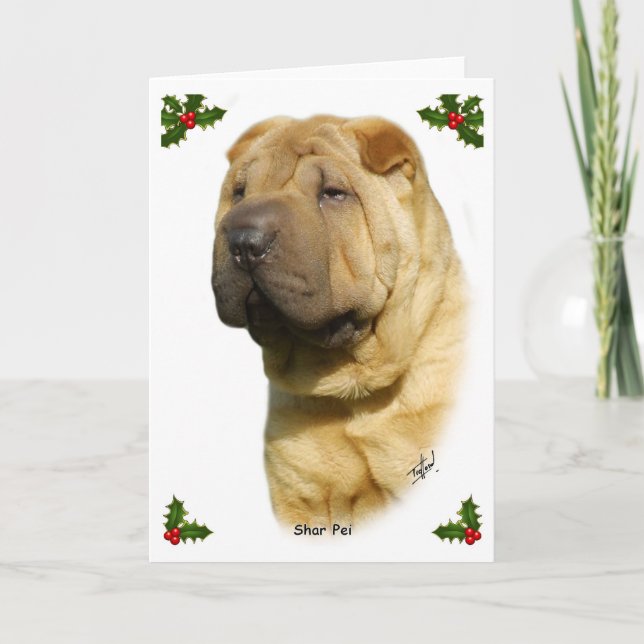 Cartão De Festividades Shar Pei 9M100D-045 (Frente)