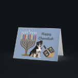 Cartão De Festividades Shepherd Chanukah Card australiano Menorah Dreidel<br><div class="desc">Lembrar a família e os amigos durante a temporada de Chanukah é uma maneira maravilhosa de manter contato com as pessoas que você ama e se importa. Criei com amor e cuidado estes cartões Chanukah para cães e tenho a certeza de que qualquer pessoa que ame cães ficará encantada em...</div>