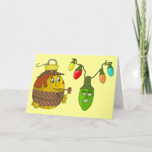 Cartão De Festividades Sherlock Holmes Natal