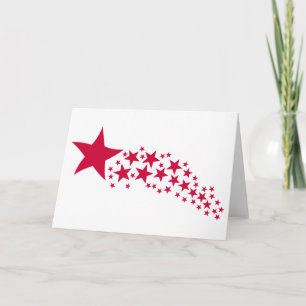 Cartão De Festividades Shooting Stars