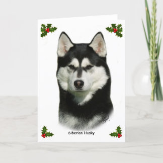 Cartão De Festividades Siberanian Husky 9P046D-46