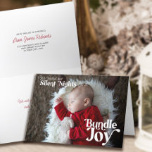 Silent Nights Bundle of Joy Baby Photo