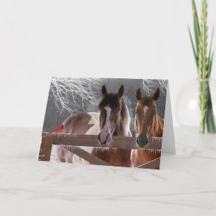 Cartão De Festividades Silent Wonders Greeting Card Winter Holidays