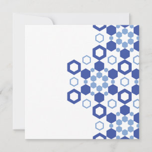 Cartão De Festividades Simetria de fosco