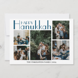 Cartão De Festividades Simples e Elegante Foto 3 da família Hanukkah