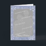 Cartão De Festividades Simply Snowflakes Photo Greeting Card Vertical 1<br><div class="desc">Snowflakes fill the winter sky! Perfect for Christmas, Hanukkah, Yule, and other winter holiday correspondence and gift-giving.
Images © 2010 Stephanie Smith, all rights reserved. Please contact us at www.critterwings.com for licensing and other reuse rights.</div>