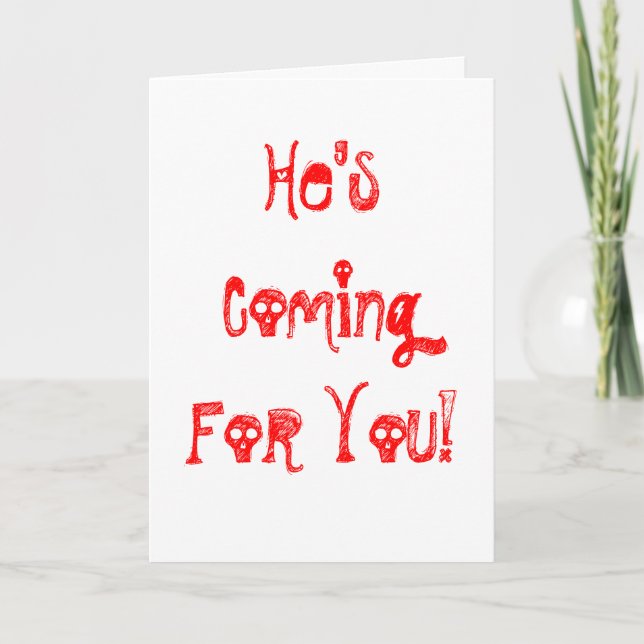 Cartão De Festividades Single Awareness Day (Frente)