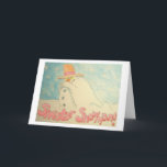 Cartão De Festividades Sinister Snowman Christmas Design<br><div class="desc">This product features an image by UK artist Mike Jory see more of his work at www.mikejory.co.uk or buy prints at www.easyart.com/academy/mike_jory</div>