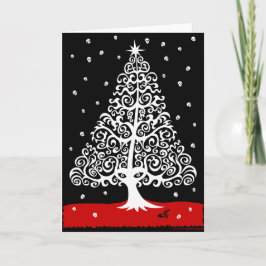 Cartão De Festividades Skulls for Christmas