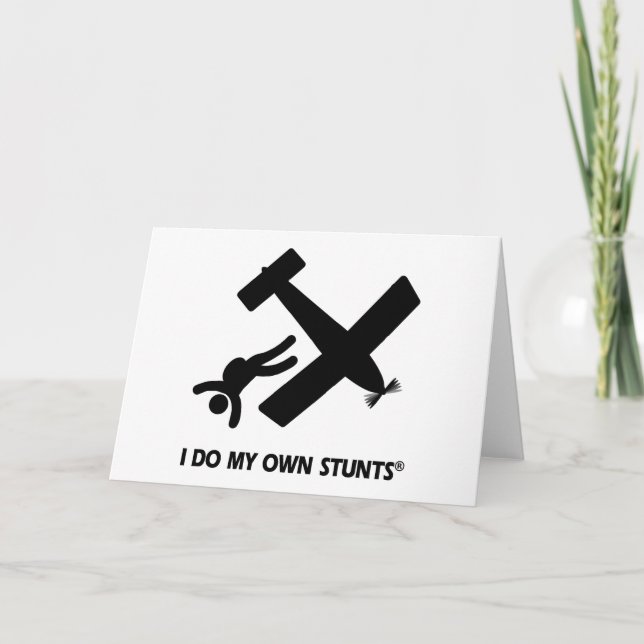 Cartão De Festividades Skydiving meus próprios conluios (Frente)