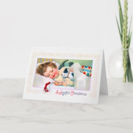 Cartão De Festividades Sleeping Child Christmas Card