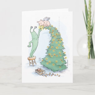 Cartão De Festividades sluggo e pigangel