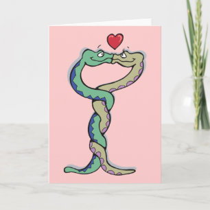 Cartão De Festividades Snake