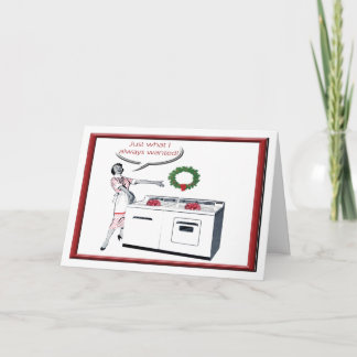 Cartão De Festividades Snarkalicious Christmas Card No Major Appliances
