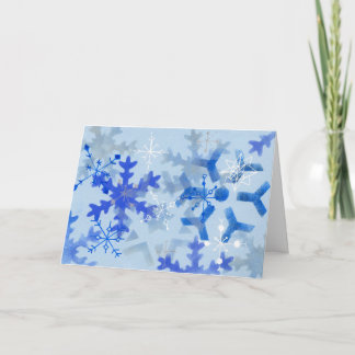 Cartão De Festividades Snowflake Card