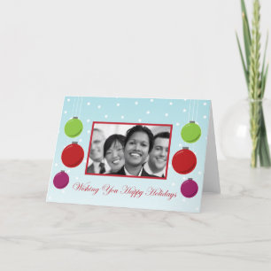 Cartão De Festividades Snowflake Ornament Holiday Template