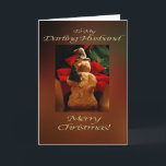 Cartão De Festividades Snowman Felry Christmas - Marido<br><div class="desc">Dê ao seu marido um sorriso neste Natal com um cartão de saudação alegre e brilhante!!! Seja você capaz de entregá-lo pessoalmente ou se você tem que estar a milhas de distância durante os feriados,  ele vai adorar esta imagem feliz!!!</div>