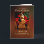 Cartão De Festividades Snowman Felry Natal - Primo<br><div class="desc">Dê um sorriso ao seu primo neste Natal com um cartão de saudação alegre e brilhante!!!  Quer você seja capaz de entregá-lo pessoalmente ou se você tem que estar a milhas de distância durante os feriados,  eles vão adorar esta imagem feliz!!!</div>
