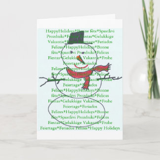Cartão De Festividades Snowman Holiday Cards