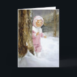 Cartão De Festividades Snowy Adventure<br><div class="desc">The Pemberton & Oakes Collection</div>