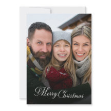 Sobreposição de Foto de Família Feliz Natal 